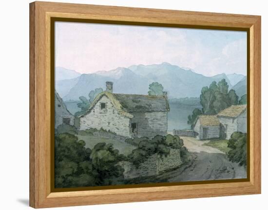 On Ullswater, Cumberland, 1791-John White Abbott-Framed Premier Image Canvas