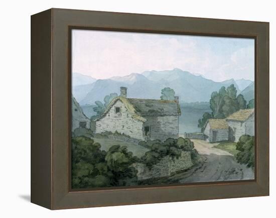 On Ullswater, Cumberland, 1791-John White Abbott-Framed Premier Image Canvas