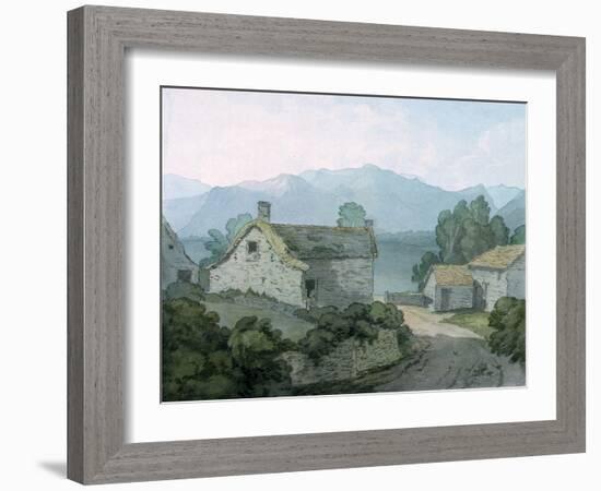 On Ullswater, Cumberland, 1791-John White Abbott-Framed Giclee Print