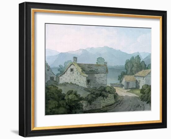 On Ullswater, Cumberland, 1791-John White Abbott-Framed Giclee Print