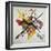 On White II, 1923-Wassily Kandinsky-Framed Giclee Print