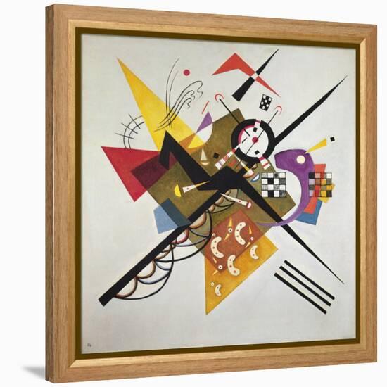On White II, 1923-Wassily Kandinsky-Framed Premier Image Canvas