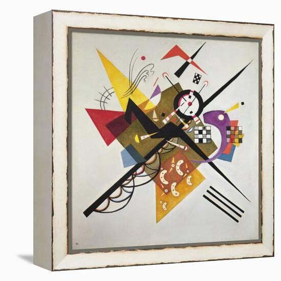 On White II, 1923-Wassily Kandinsky-Framed Premier Image Canvas