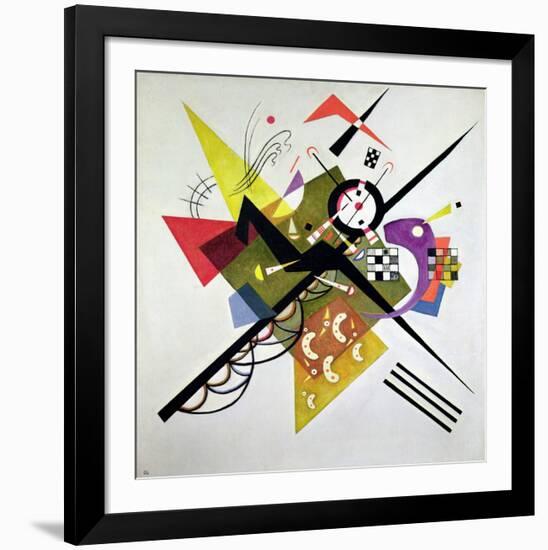 On White II-Wassily Kandinsky-Framed Giclee Print