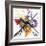 On White II-Wassily Kandinsky-Framed Art Print