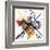 On White II-Wassily Kandinsky-Framed Art Print