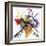 On White II-Wassily Kandinsky-Framed Art Print