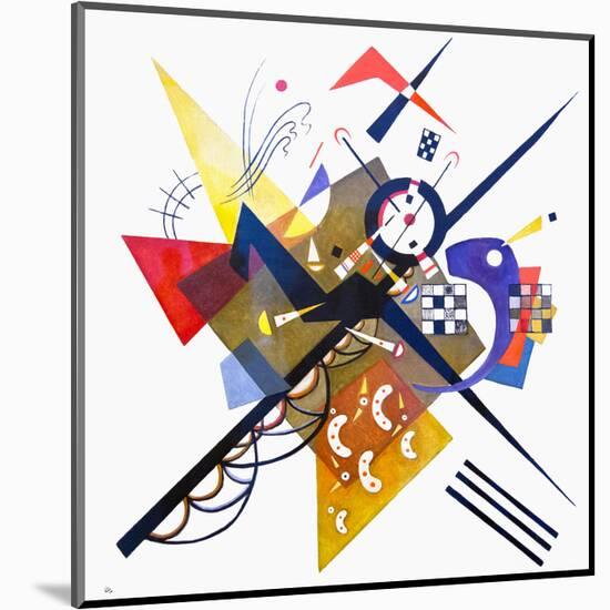 On White II-Wassily Kandinsky-Mounted Art Print