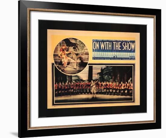 On with the Show-null-Framed Art Print
