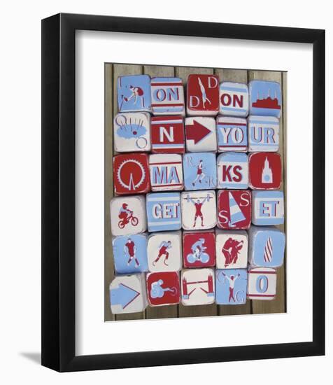 On Your Marks-Norfolk Boy-Framed Art Print