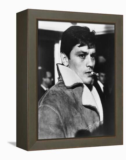 Once a Thief, Alain Delon, 1965-null-Framed Stretched Canvas
