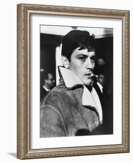 Once a Thief, Alain Delon, 1965-null-Framed Photo