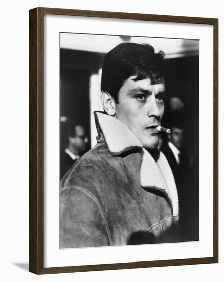 Once a Thief, Alain Delon, 1965-null-Framed Photo