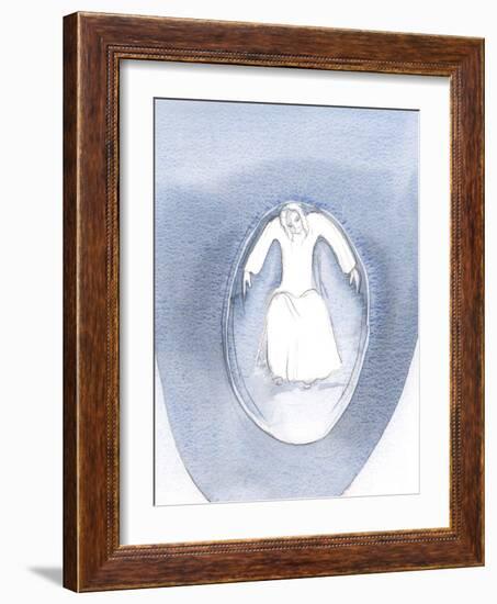 Once, in Communion, I Saw that Christ Had Answered Me, Filling All of My Soul with His Love, 2000 (-Elizabeth Wang-Framed Giclee Print