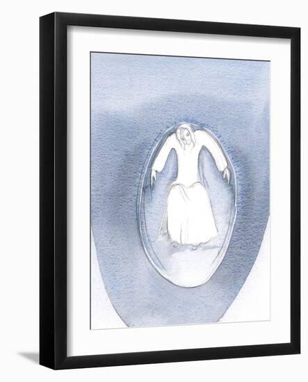 Once, in Communion, I Saw that Christ Had Answered Me, Filling All of My Soul with His Love, 2000 (-Elizabeth Wang-Framed Giclee Print