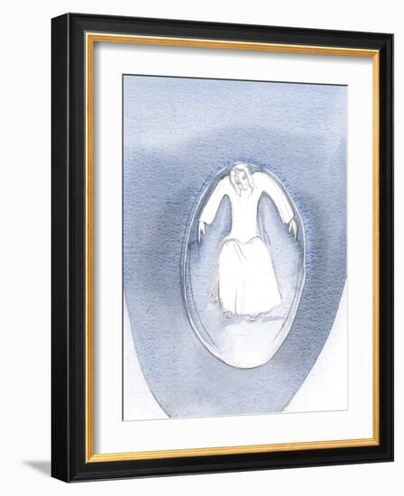 Once, in Communion, I Saw that Christ Had Answered Me, Filling All of My Soul with His Love, 2000 (-Elizabeth Wang-Framed Giclee Print