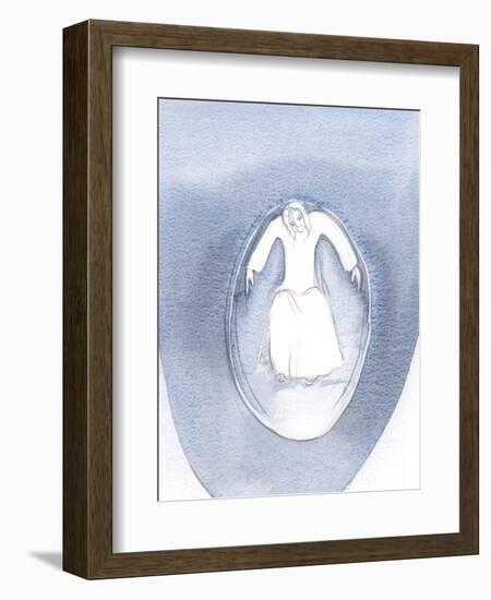 Once, in Communion, I Saw that Christ Had Answered Me, Filling All of My Soul with His Love, 2000 (-Elizabeth Wang-Framed Giclee Print