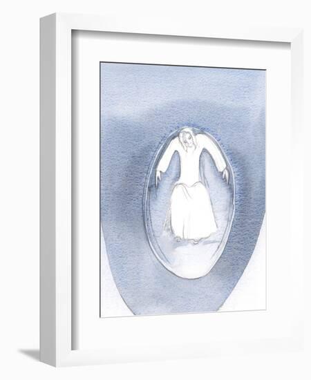 Once, in Communion, I Saw that Christ Had Answered Me, Filling All of My Soul with His Love, 2000 (-Elizabeth Wang-Framed Giclee Print