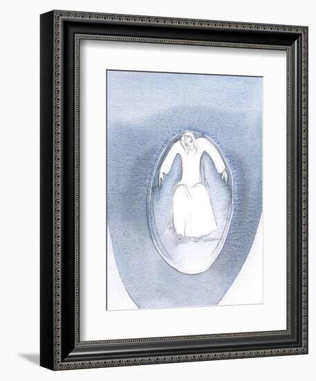 Once, in Communion, I Saw that Christ Had Answered Me, Filling All of My Soul with His Love, 2000 (-Elizabeth Wang-Framed Giclee Print