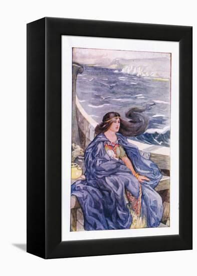 Once More She Was Adrift-Anne Anderson-Framed Premier Image Canvas