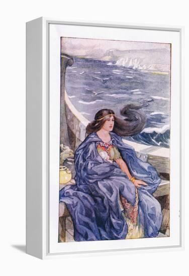 Once More She Was Adrift-Anne Anderson-Framed Premier Image Canvas