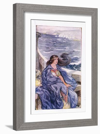 Once More She Was Adrift-Anne Anderson-Framed Giclee Print