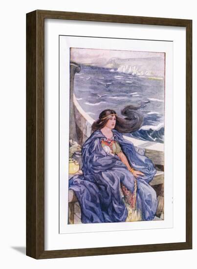 Once More She Was Adrift-Anne Anderson-Framed Giclee Print