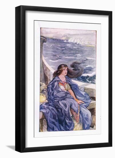 Once More She Was Adrift-Anne Anderson-Framed Giclee Print