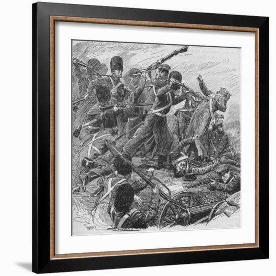 Once More The Guards Returned, And With Irresistible Energy Drove Them Out, 1902-Unknown-Framed Giclee Print