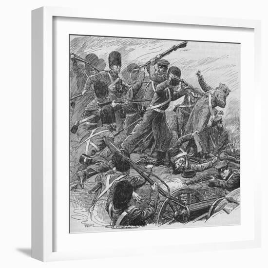 Once More The Guards Returned, And With Irresistible Energy Drove Them Out, 1902-Unknown-Framed Giclee Print