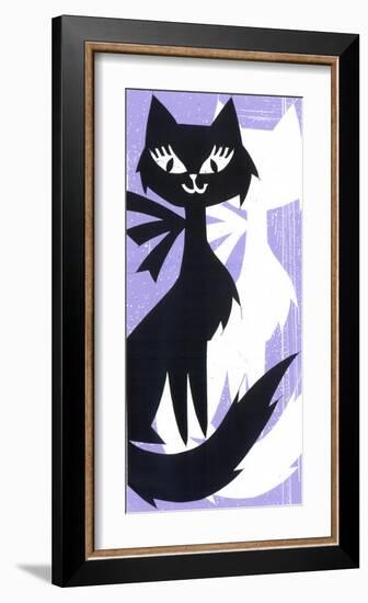 Once Upon A Cat-Print Mafia-Framed Serigraph