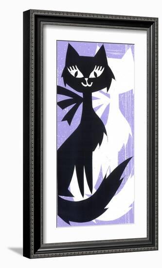 Once Upon A Cat-Print Mafia-Framed Serigraph