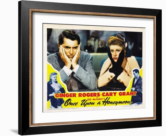 Once Upon a Honeymoon, 1942-null-Framed Art Print