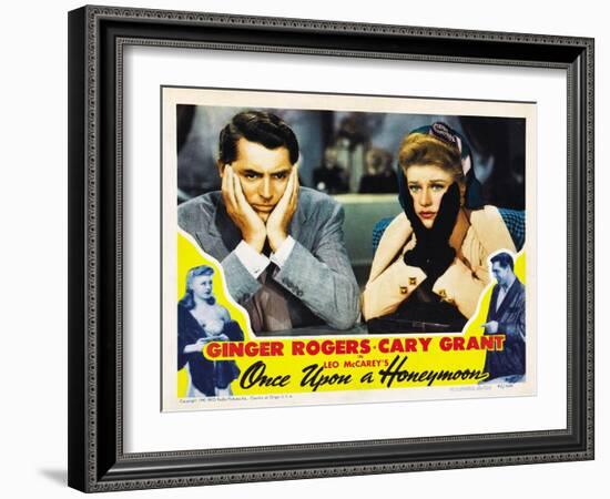 Once Upon a Honeymoon, 1942-null-Framed Art Print