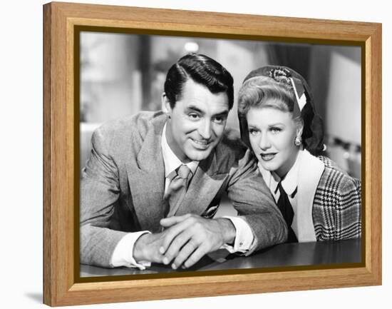 Once Upon a Honeymoon, Cary Grant, Ginger Rogers, 1942-null-Framed Stretched Canvas