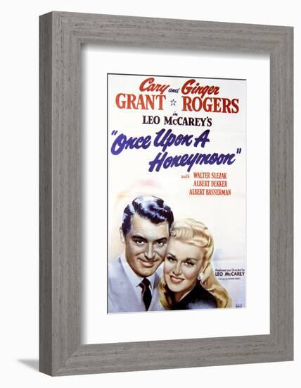 Once Upon a Honeymoon - Movie Poster Reproduction-null-Framed Photo