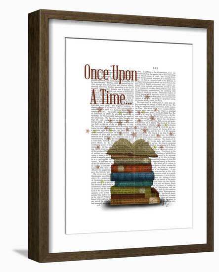 Once Upon a Time Books-Fab Funky-Framed Premium Giclee Print