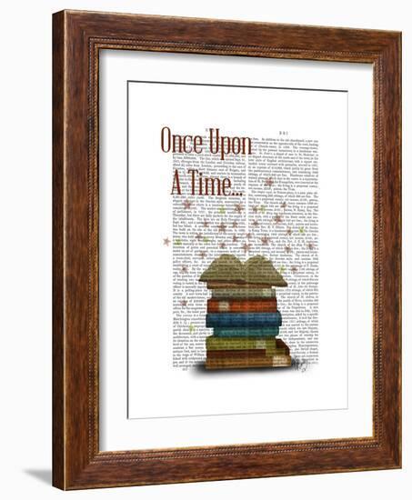 Once Upon a Time Books-Fab Funky-Framed Premium Giclee Print