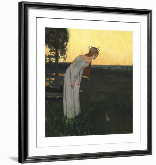 Once Upon a Time in 1891-Franz von Stuck-Framed Premium Giclee Print