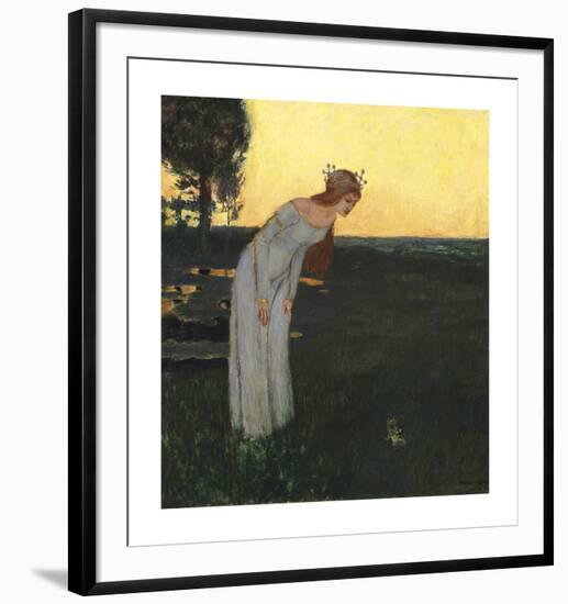 Once Upon a Time in 1891-Franz von Stuck-Framed Premium Giclee Print