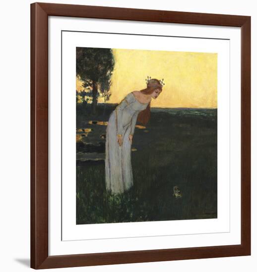 Once Upon a Time in 1891-Franz von Stuck-Framed Premium Giclee Print