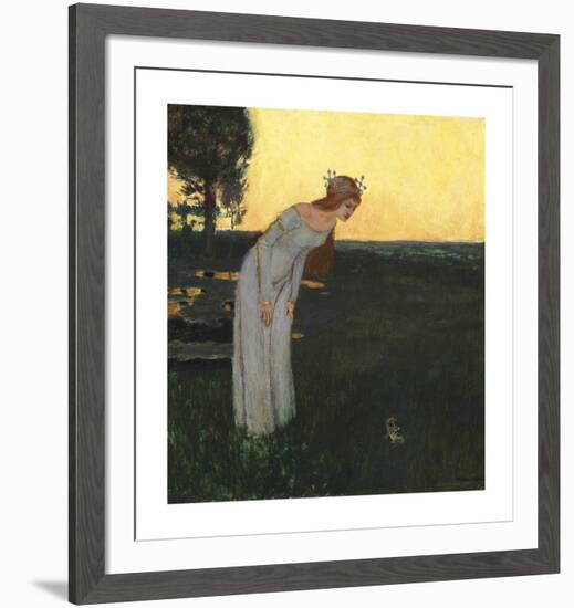 Once Upon a Time in 1891-Franz von Stuck-Framed Premium Giclee Print