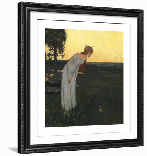 Once Upon a Time in 1891-Franz von Stuck-Framed Premium Giclee Print