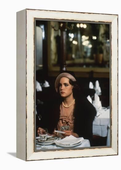 ONCE UPON A TIME IN AMERICA, 1984 directed by SERGIO LEONE Elizabeth McGovern (photo)-null-Framed Stretched Canvas