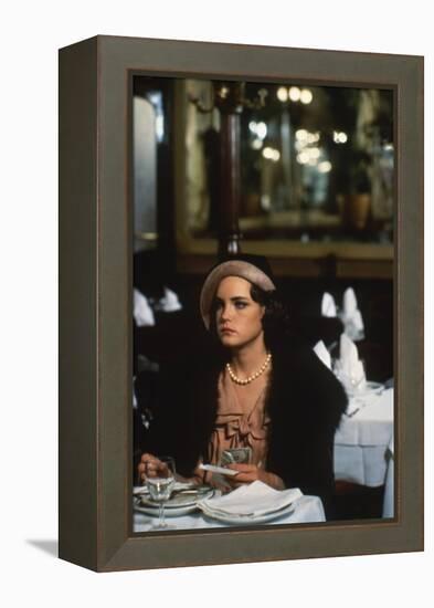 ONCE UPON A TIME IN AMERICA, 1984 directed by SERGIO LEONE Elizabeth McGovern (photo)-null-Framed Stretched Canvas