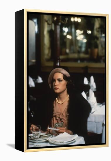 ONCE UPON A TIME IN AMERICA, 1984 directed by SERGIO LEONE Elizabeth McGovern (photo)-null-Framed Stretched Canvas