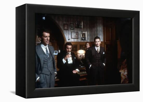 ONCE UPON A TIME IN AMERICA, 1984 directed by SERGIO LEONE James Woods, Robert by Niro (photo)-null-Framed Stretched Canvas