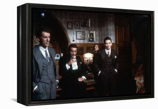 ONCE UPON A TIME IN AMERICA, 1984 directed by SERGIO LEONE James Woods, Robert by Niro (photo)-null-Framed Stretched Canvas