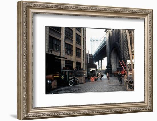 ONCE UPON A TIME IN AMERICA, 1984 directed by SERGIO LEONE (photo)-null-Framed Photo