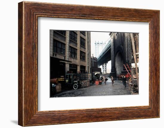 ONCE UPON A TIME IN AMERICA, 1984 directed by SERGIO LEONE (photo)-null-Framed Photo